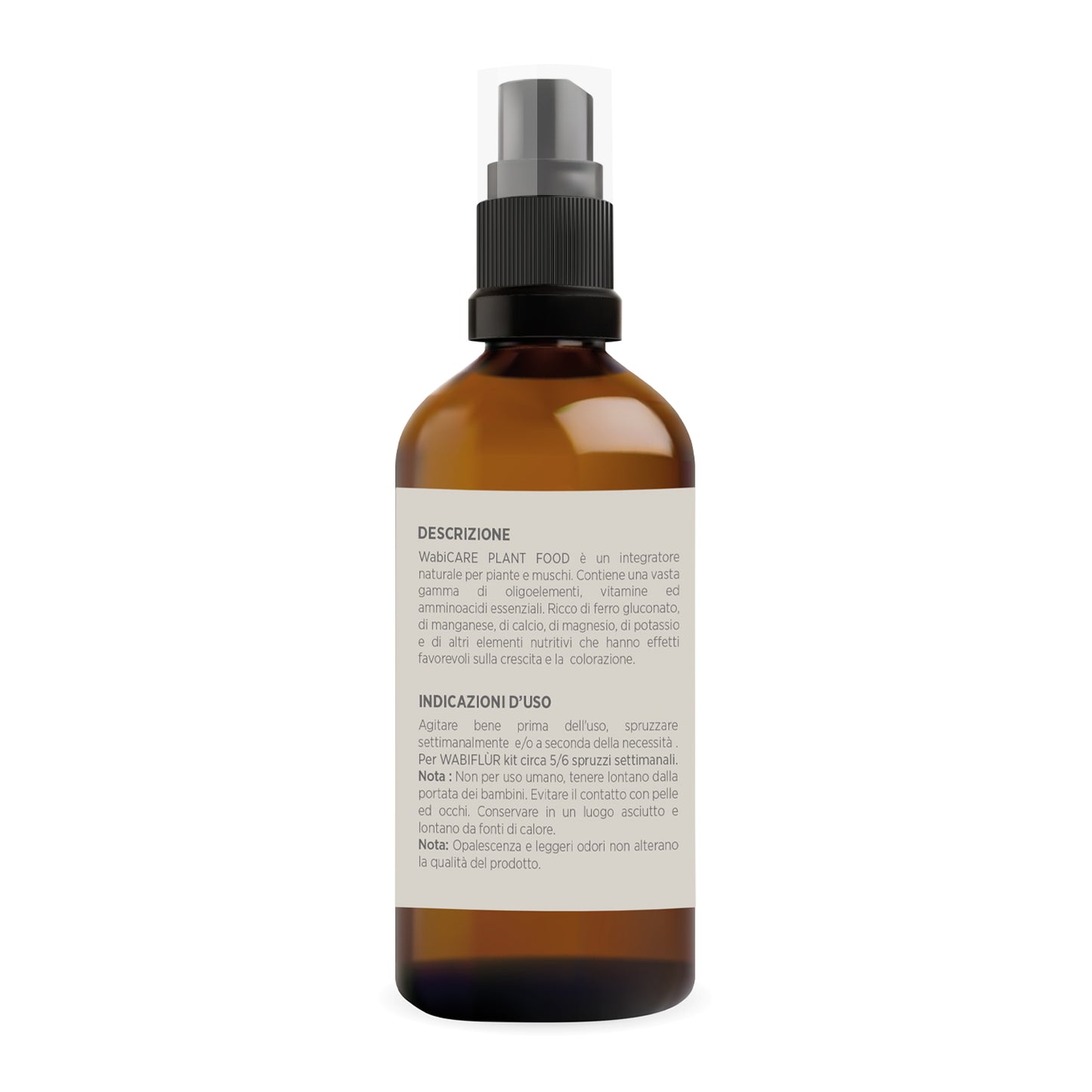 Integratore naturale per piante e muschi - bottiglia 100 ml
