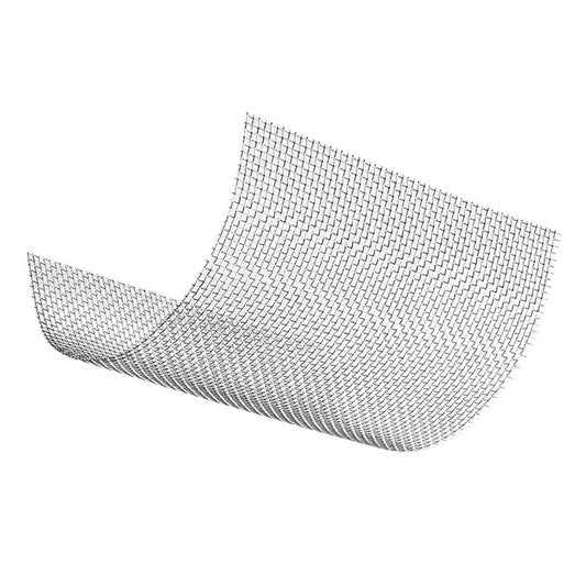 Retina in acciaio 13x13 + bustina carbone zeolite